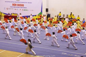 Khởi tranh giải Wushu tại Đại hội Thể dục thể thao TP. Hồ Chí Minh năm 2018