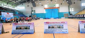 Cung thủ tranh tài tại giải Bắn cung tỉnh Bà Rịa Vũng Tàu mở rộng năm 2022